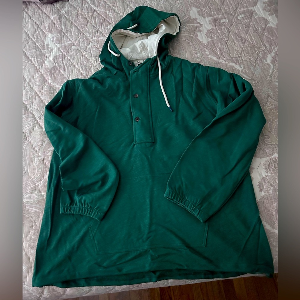 The Black Dog Ladies Terry Cove Anorak XL Brand New